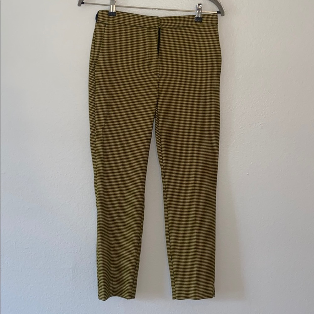 Black and yellow checkered pants